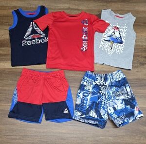 Bundle of Toddler Boy Reebok Athletic Summer Clothing SIZE: 3T